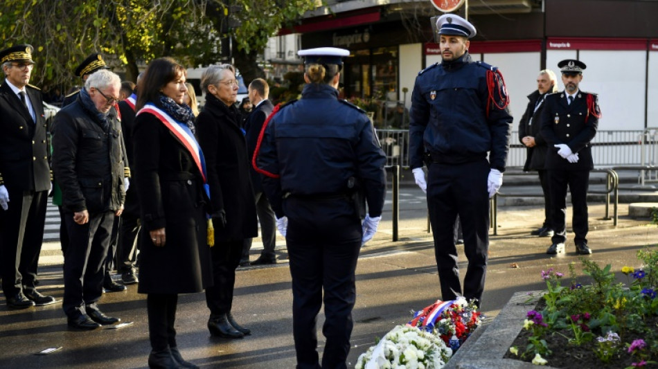 Sept ans apr&egrave;s, Borne comm&eacute;more les attentats du 13-Novembre