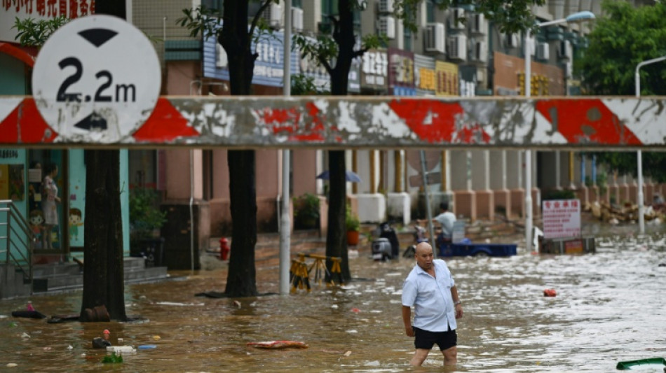 M&aacute;s de 50.000 evacuados en el centro de China debido a fuertes lluvias