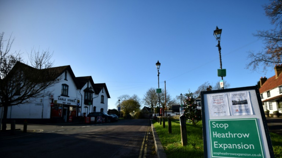 Les voisins de l'a&eacute;roport d'Heathrow combatifs face &agrave; sa possible extension