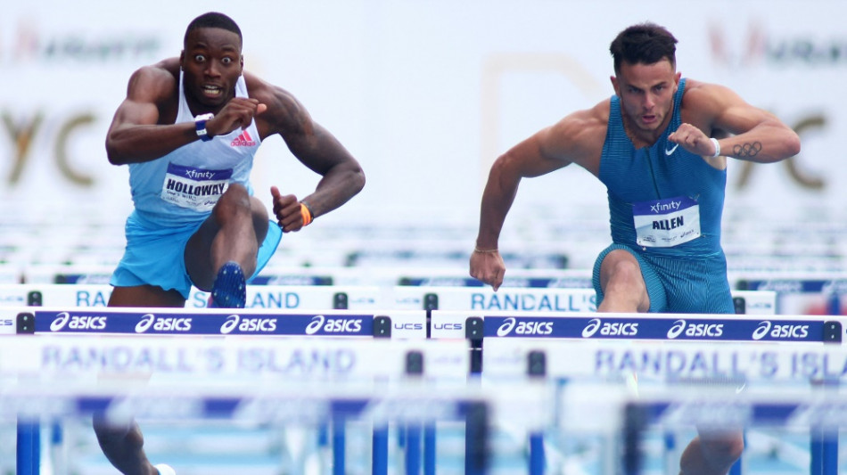 110 m H&uuml;rden: Allen verfehlt knapp den Weltrekord