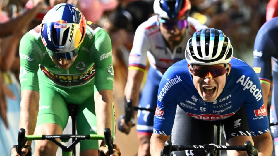 Tour de France: Philipsen au sprint dans la 15e &eacute;tape