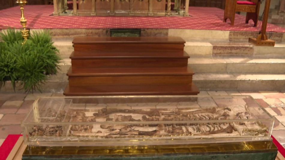 It&aacute;lia exibe pela primeira vez as rel&iacute;quias de S&atilde;o Francisco de Assis