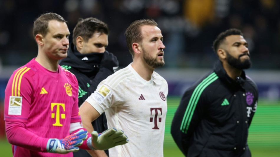 Allemagne: le Bayern humili&eacute; &agrave; Francfort, son plus lourd revers depuis quatre ans