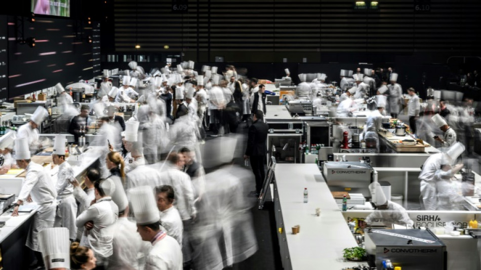 Applaudissements, p&eacute;tards et queue de lotte, le Bocuse d'Or soul&egrave;ve les foules