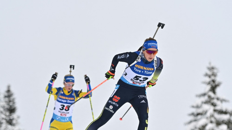 Biathletin Preu&szlig; fehlt auch im Sprint