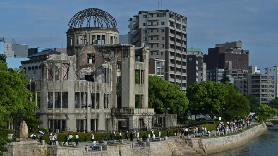 Japan gedenkt Opfern des Atombomben-Abwurfs auf Hiroshima durch die USA vor 80 Jahren