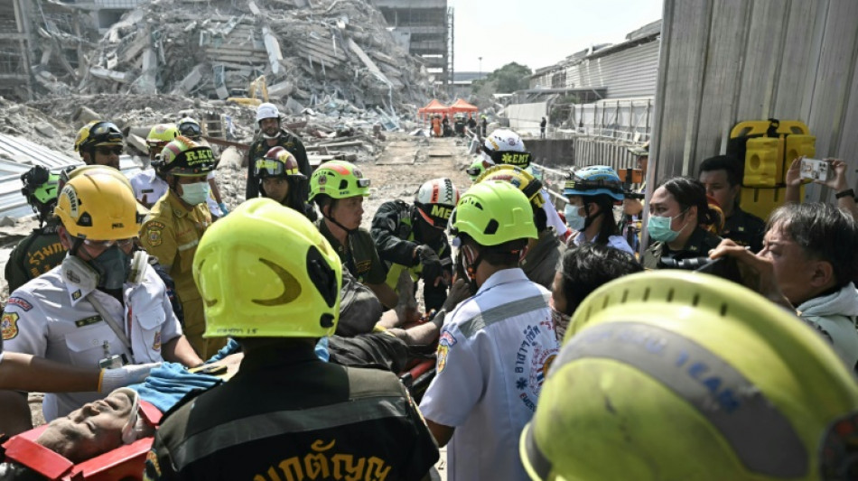 Un fuerte terremoto de magnitud 7,7 sacude Birmania y Tailandia