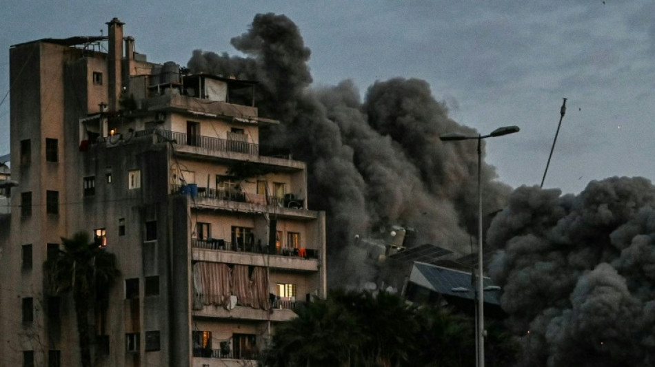 Israel conducts wave of strikes on Beirut