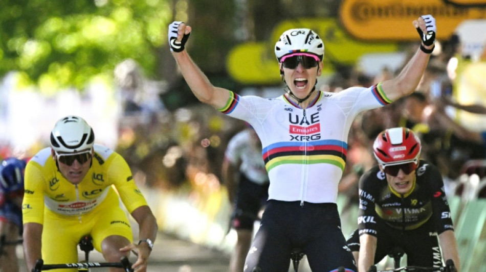 Tour de France: à Rouen, Pogacar atteint le mur du cent