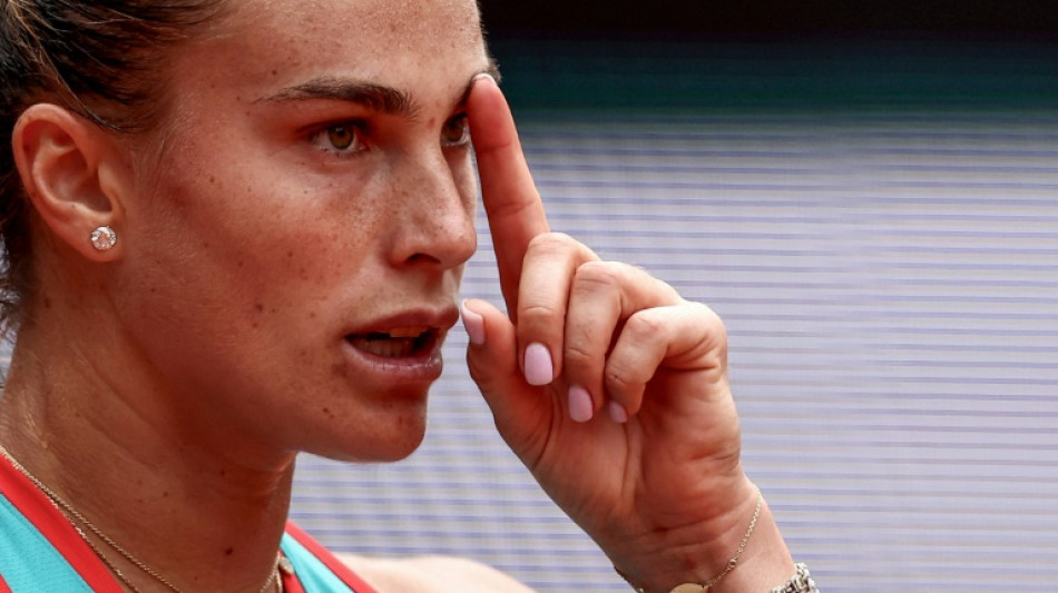 Sabalenka powers into Roland Garros quarter-finals