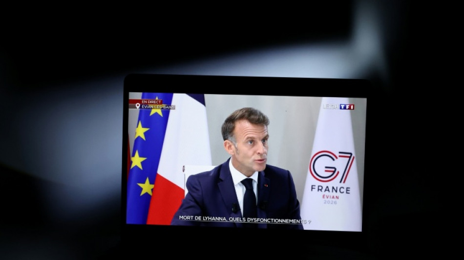 Macron reagiert ver&auml;rgert auf Trumps Zolldrohung vor G7-Gipfel