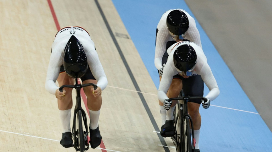Trotz Weltrekord: Kein Gold f&uuml;r Teamsprint-Trio