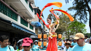 Traditional culture, fancy dress meet at Hong Kong's raucous bun festival