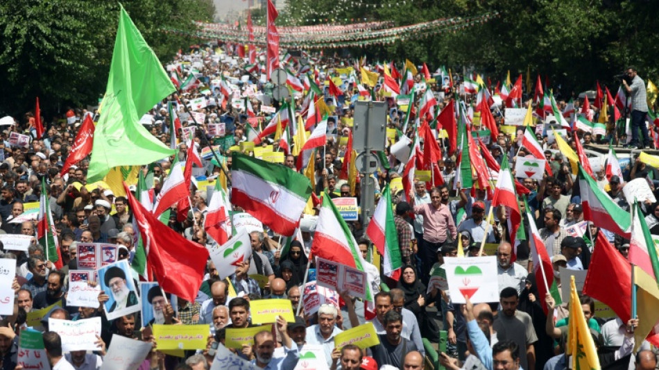 Masivas protestas contra Israel en Teher&aacute;n y otras ciudades de Medio Oriente