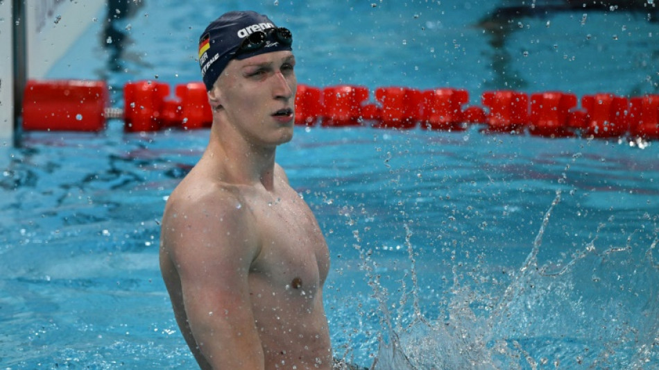 Lukas Martens bate el récord del mundo de los 400 m libres, vigente desde 2009