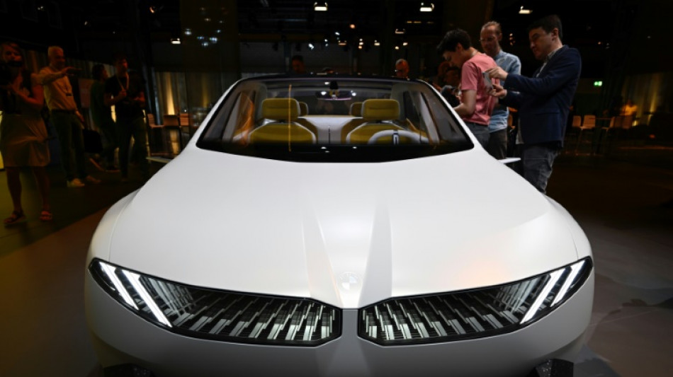 BMW pr&eacute;sente sa nouvelle strat&eacute;gie dans l'&eacute;lectrique au salon de Munich