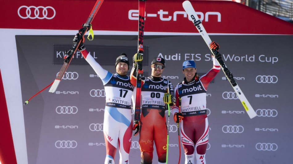 Ski alpin: Hintermann et Alexander cr&eacute;ent la surprise &agrave; &eacute;galit&eacute; &agrave; Kvitfjell