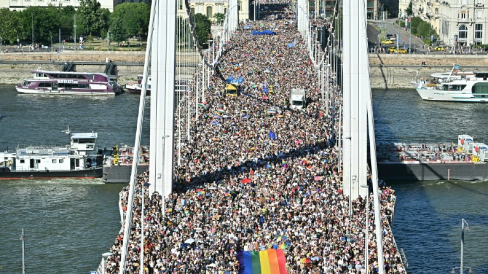 Hunderttausende Menschen trotzen Orban bei gr&ouml;&szlig;ter Pride-Parade in Ungarn