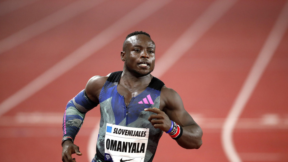 Atletica: keniano Omanyala il pi&ugrave; veloce dell'anno sui 100 m