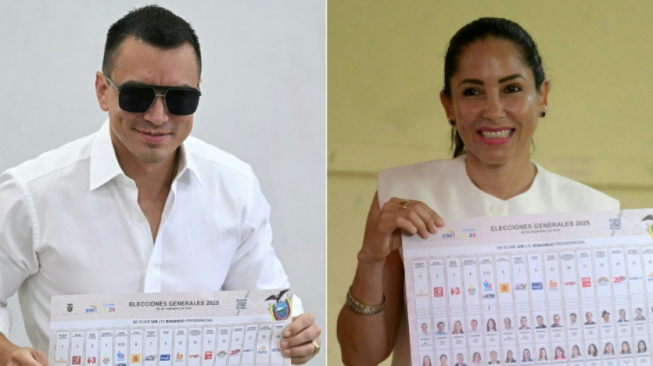 Noboa lidera apura&ccedil;&atilde;o das elei&ccedil;&otilde;es presidenciais no Equador