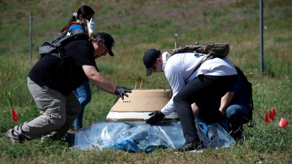 L'atterrissage d'un pr&eacute;cieux &eacute;chantillon d'ast&eacute;ro&iuml;de attendu dans le d&eacute;sert am&eacute;ricain