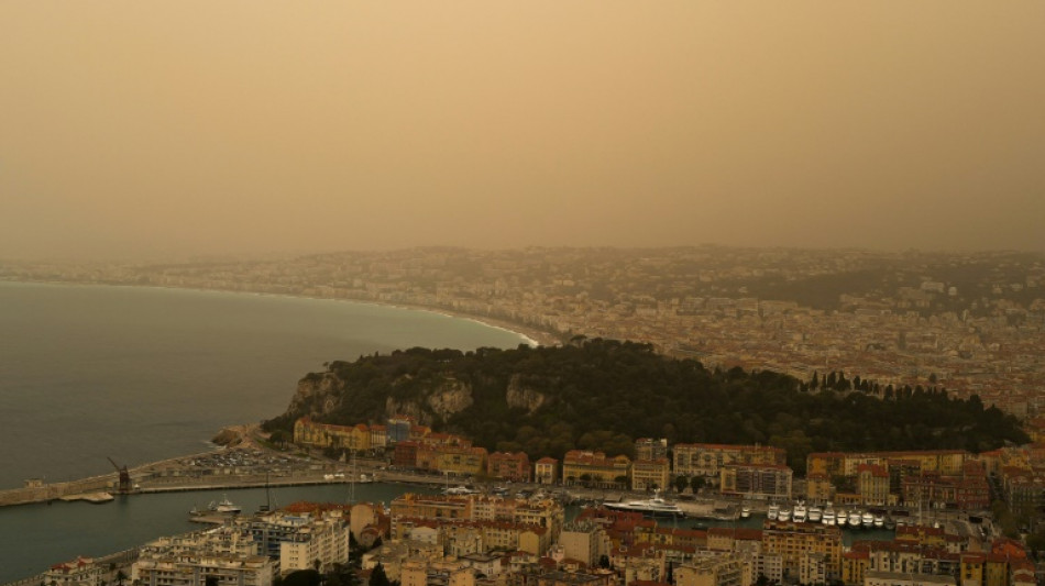 Saharan dust smothers Switzerland, southeast France