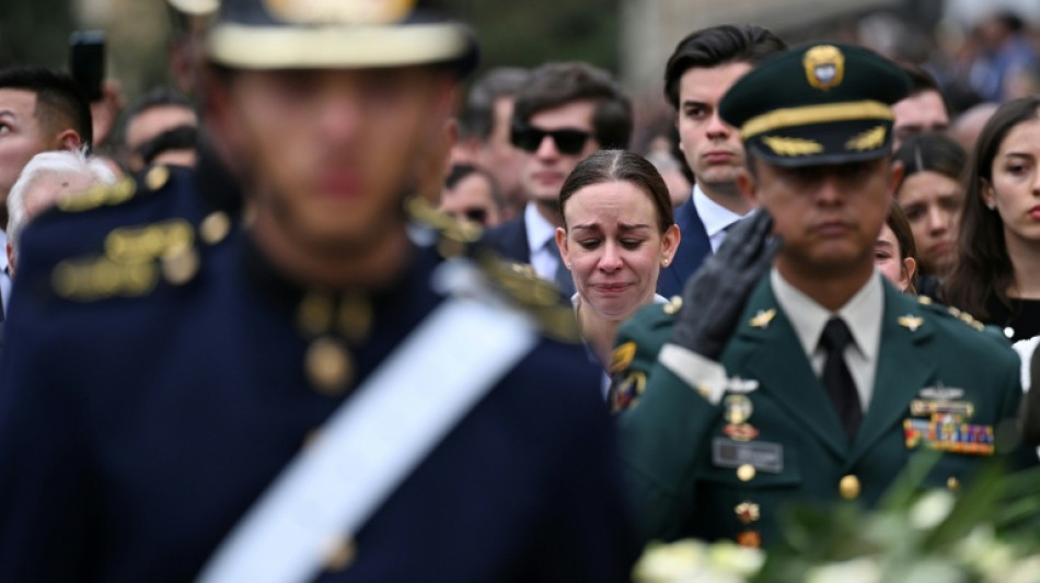 Colombia buries assassinated presidential candidate