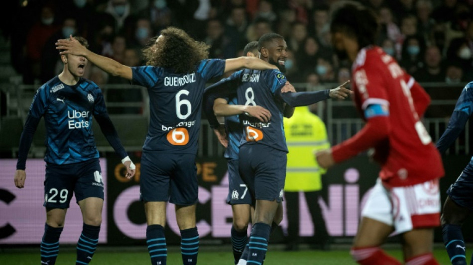L1: Marseille bat Brest 4-1 et souffle la 2e place &agrave; Nice