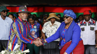 Elections en Namibie: dernier meeting de la Swapo entre pri&egrave;res et d&eacute;monstration de force