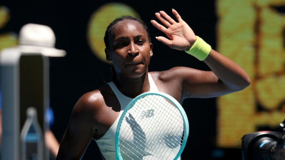Coco Gauff vence Sofia Kenin em sua estreia no Aberto da Austr&aacute;lia