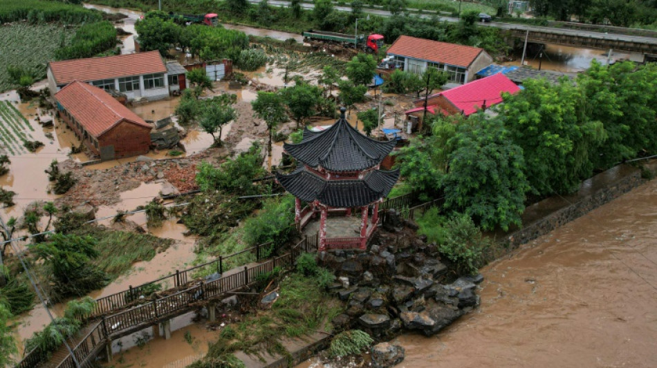 Four killed in landslide as heavy rain drenches northern China