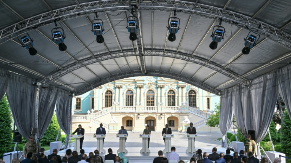 Ukraine: devant Poutine, la m&eacute;diation africaine souhaite la fin de "la guerre"