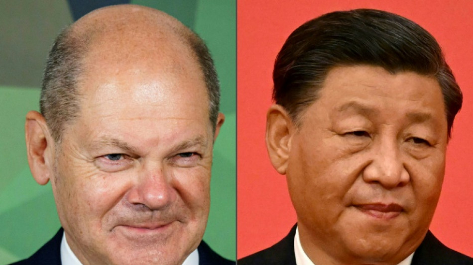 Scholz f&uuml;hrt Gespr&auml;che mit chinesischer F&uuml;hrung in Peking