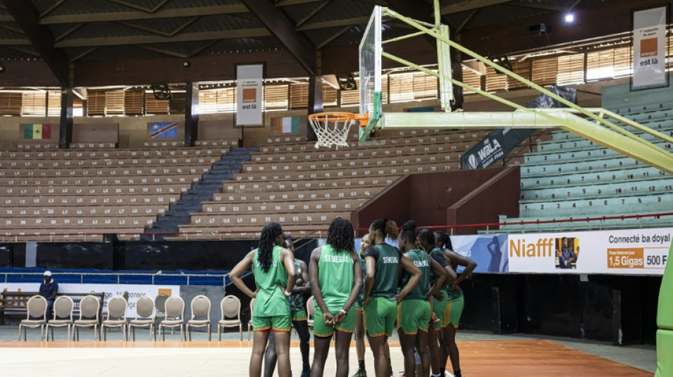A falta de visado en Estados Unidos, las jugadoras de básquet de Senegal entrenan en casa