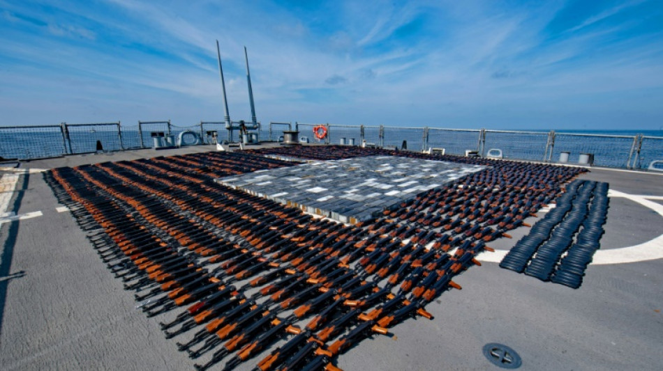 US gives seized Iran ammo to Ukraine: military
