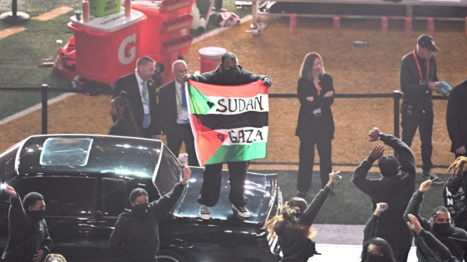 Super Bowl: Mann mit Pal&auml;stina-Flagge abgef&uuml;hrt