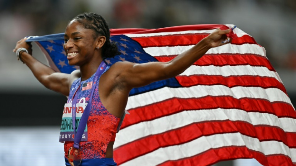 Trio of titles on a golden night for USA at world championships