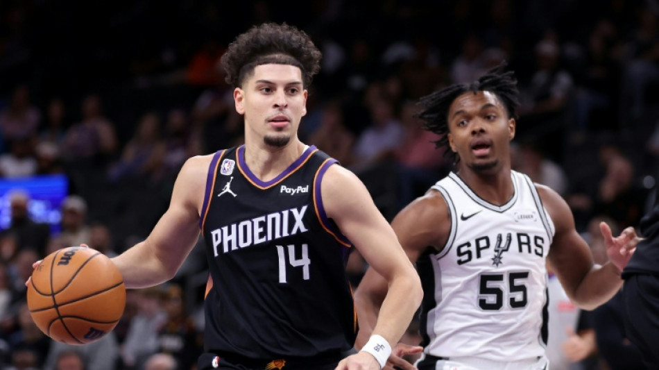 NBA: Wembanyama se rate à Phoenix, première défaite des Spurs