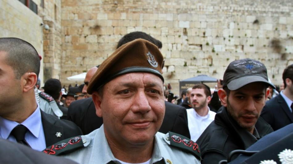Israels Ex-Armeechef schlie&szlig;t sich vor Parlamentswahl neuer Partei von Benny Gantz an