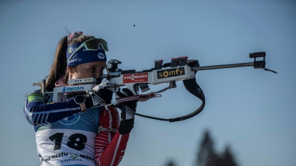 Biathlon: le podium pour Ana&iuml;s Chevalier-Bouchet, les points pour Julia Simon