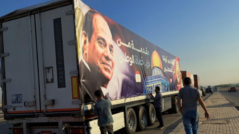 Gaza aid 'in next day or so' as Israel girds for offensive