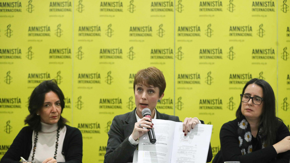 Per&ugrave;: Amnesty, 'Boluarte responsabile morti in proteste 2022-23'