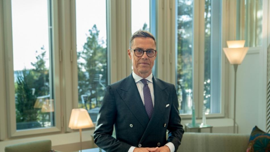 Finnish president Stubb speaks to AFP about Trump, Russia and saunas