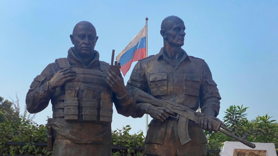Centrafrique: une statue de l'ex-patron de Wagner Evgu&eacute;ni Prigojine inaugur&eacute;e &agrave; Bangui