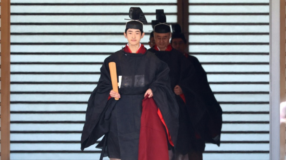 Potenzieller Kaiser: Prinz Hisahito tritt in Zeremonie ins Erwachsenenleben ein