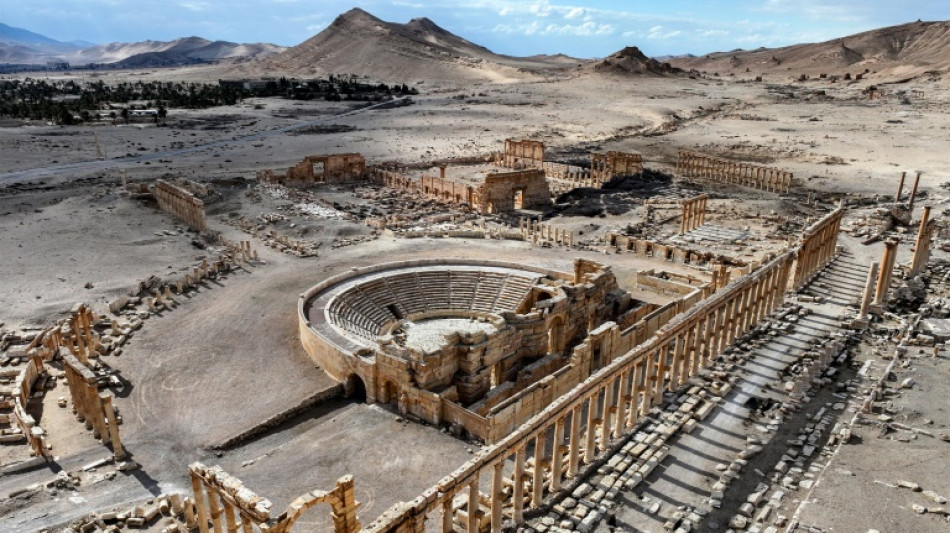 Retour timide &agrave; Palmyre, la "Perle du d&eacute;sert" syrien