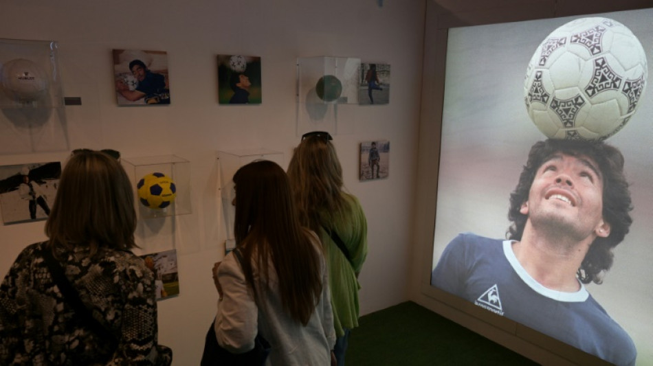 Argentine: "Diego &eacute;ternel", l'exposition avant le proc&egrave;s, et le m&eacute;morial