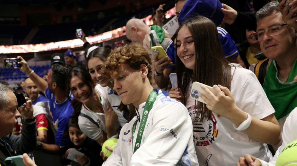 Trotz Dopingaff&auml;re: Sinner wieder beliebtester Tennisprofi