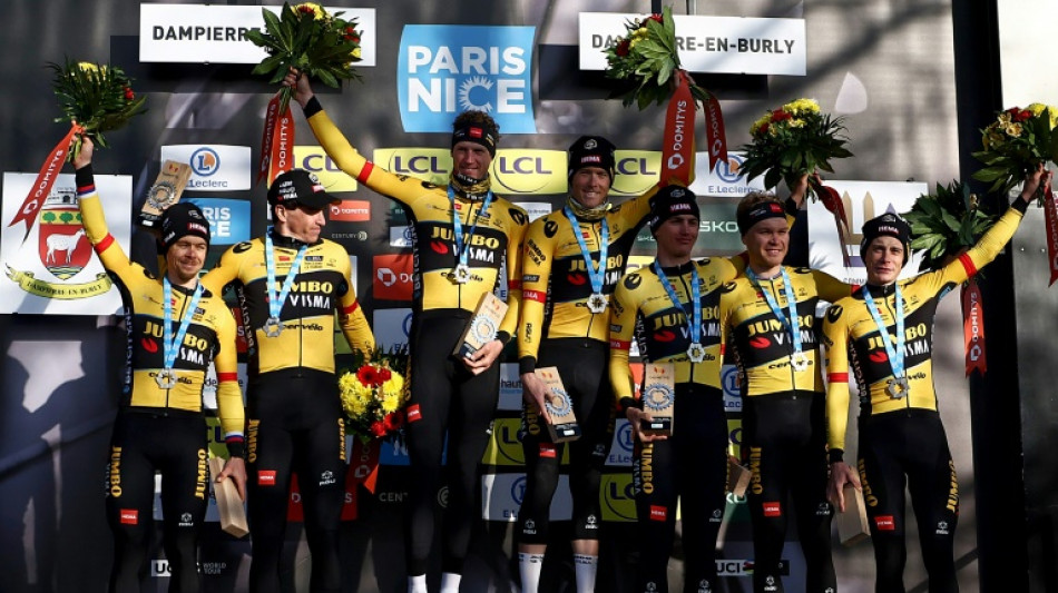 Paris-Nice: Jumbo-Visma, pour une poign&eacute;e de secondes