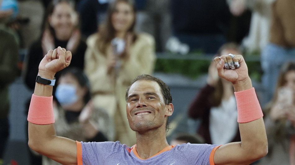 Tennis: Nadal non &egrave; finita, a Madrid elimina De Minaur